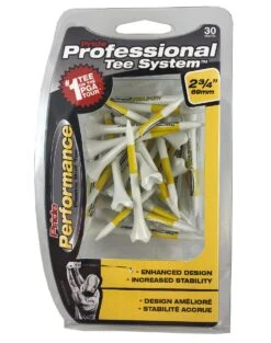 Pride Performance Plastic PTS Golf Tees -Wilson Store Pride Performance PTS 234 White 30ct 87888