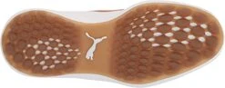 Puma Ignite Fasten8 Crafted Laced Golf Shoes -Wilson Store PumaFasten8Crafted WhiteLeatherBrown3