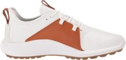 Puma Ignite Fasten8 Crafted Laced Golf Shoes -Wilson Store PumaFasten8Crafted WhiteLeatherBrown5