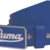 Puma Script Fitted Golf Belt -Wilson Store Puma Script Fitted Belt Strong Blue