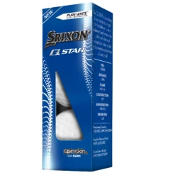 Srixon Q-Star Golf Balls -Wilson Store Q STAR6Sleeve PureWhite
