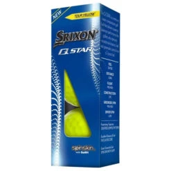 Srixon Q-Star Golf Balls -Wilson Store Q StarYellow4