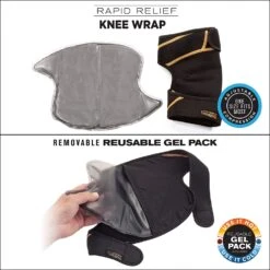 Copper Fit Rapid Relief Knee Wrap 12 Copper Fit Rapid Relief Knee Wrap -Wilson Store RapidReliefKnee 4
