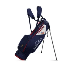 Sun Mountain Golf 2022 UltraLight 2.5+ 4-Way Stand Carry Bag -Wilson Store SM25Navy White Red
