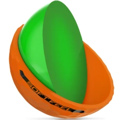 Srixon Soft Feel Brite Matte Color Golf Balls -Wilson Store SOFTFEEL13 BRITEORANGE FLIPPEDCORE Reflection