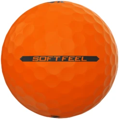 Srixon Soft Feel Brite Matte Color Golf Balls -Wilson Store SOFTFEEL13BRITEORANGE SIDEMARK