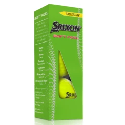Srixon Soft Feel Golf Balls -Wilson Store SOFTFEEL13Sleeve TourYellow FLIP reflection