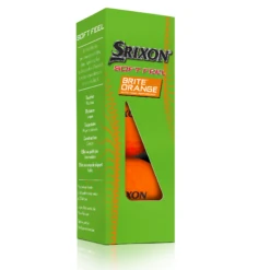 Srixon Soft Feel Brite Matte Color Golf Balls -Wilson Store SOFTFEELBriteOrange13 Sleeve FLIP reflection