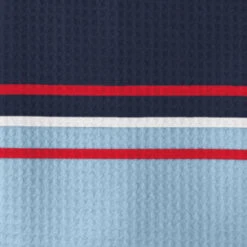 Sun Mountain Sonnenalp Mid-Stripe Golf Towel -Wilson Store Sonnenalp TOWELFROSTNAVYREDcopy
