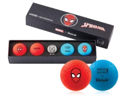 Volvik Marvel Limited Edition Marvel Golf Ball Gift Packs -Wilson Store Spider Man Box