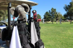 Monument Golf Stick It Magnetic Towels 18 Monument Golf Stick It Magnetic Towels -Wilson Store Stick It Towel On Course