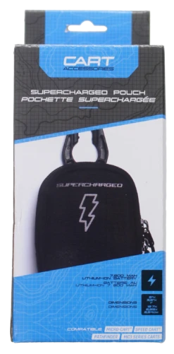 Sun Mountain Golf SuperCharged Cart Battery Pouch -Wilson Store SuperchargedCartPouchBox