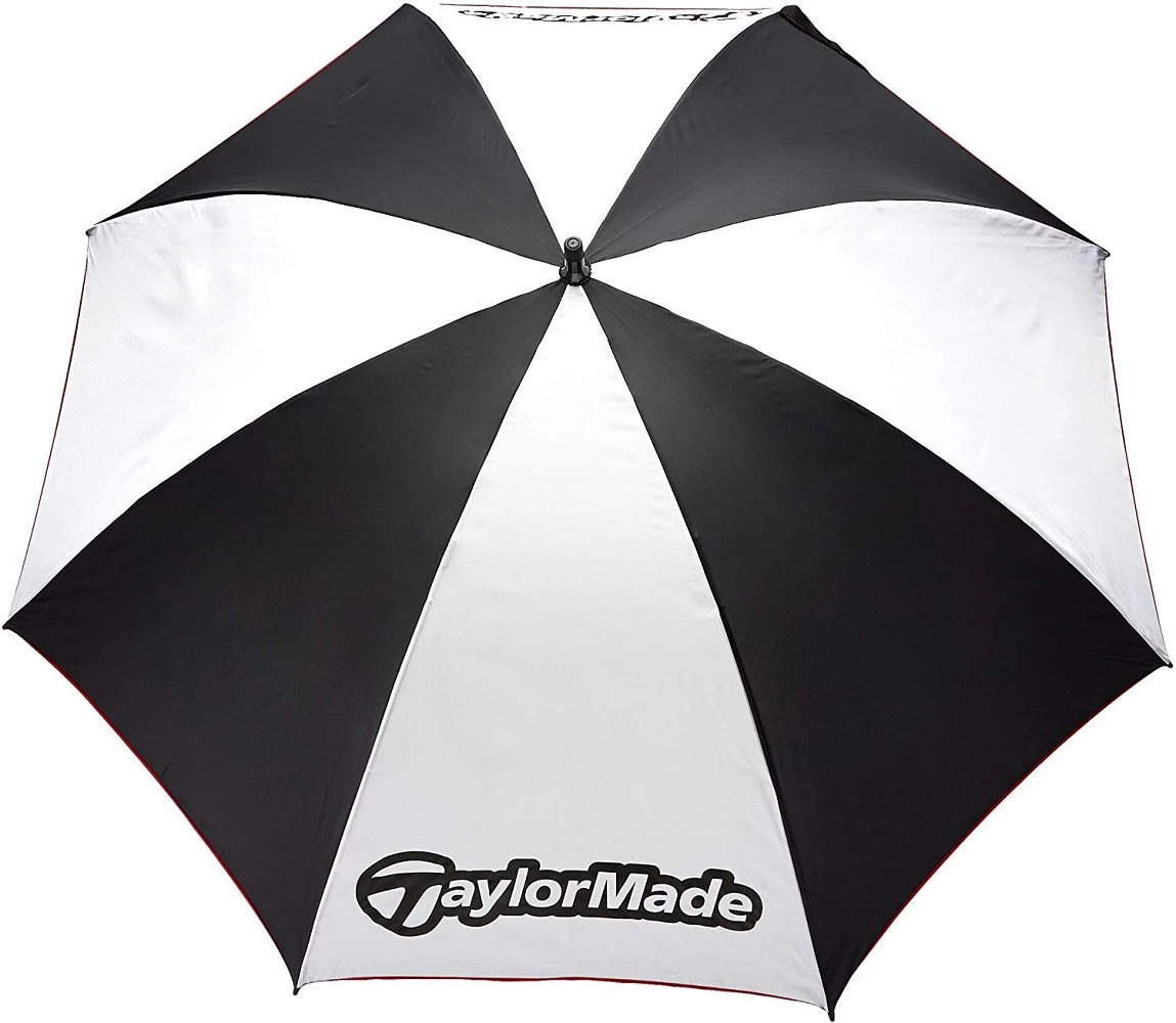 TaylorMade 60" Single Canopy Umbrella - White & Black 4 TaylorMade 60" Single Canopy Umbrella - White & Black - Image 2