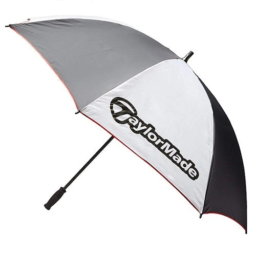 TaylorMade 60" Single Canopy Umbrella - White & Black 3 TaylorMade 60" Single Canopy Umbrella - White & Black