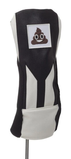 Creative Covers Vintage Performance Headcover - Black (Emoji Pack) -Wilson Store Vintage turd 480x1088 5e88b87b 4ec1 45eb a5bb 4287275304a1