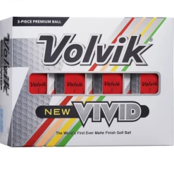 Volvik Vivid Matte Finish Golf Balls - Dozen -Wilson Store Vivid R