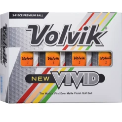Volvik Vivid Matte Finish Golf Balls - Dozen -Wilson Store Vivid SO
