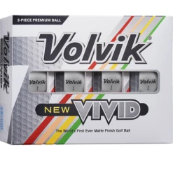 Volvik Vivid Matte Finish Golf Balls - Dozen -Wilson Store Vivid W