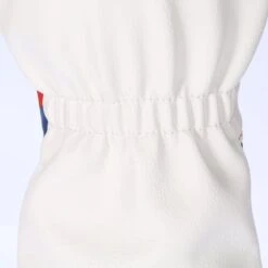 Volf Golf Red White Blue Leather Spider Headcovers 18 Volf Golf Red White Blue Leather Spider Headcovers -Wilson Store VolfGolfHeadcovers SpiderWoodsSets3