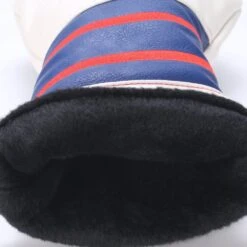 Volf Golf Red White Blue Leather Spider Headcovers 19 Volf Golf Red White Blue Leather Spider Headcovers -Wilson Store VolfGolfHeadcovers SpiderWoodsSets4
