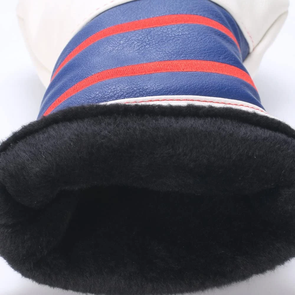 Volf Golf Red White Blue Leather Spider Headcovers 11 Volf Golf Red White Blue Leather Spider Headcovers - Image 9