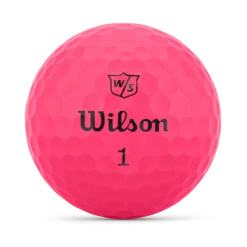 Wilson Staff Duo Soft 2.5 Golf Balls -Wilson Store WG2006105 3 Duo Soft BallStamp Pink