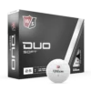 Wilson Staff Duo Soft 2.5 Golf Balls -Wilson Store WG2006114 9 Duo Soft Standard Ball 12PK Vert RT Lockup