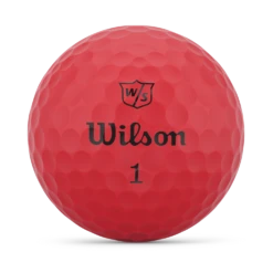 Wilson Staff Duo Soft 2.5 Golf Balls -Wilson Store WG2006126 3 Duo Soft BallStamp Red