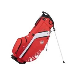 Wilson Staff Golf Feather Lite FL Stand Carry Bags 18 Wilson Staff Golf Feather Lite FL Stand Carry Bags -Wilson Store WGB5705RD WS FEATHER RDWHWH