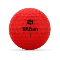 Wilson Staff 2020 Duo Soft Optix Golf Balls -Wilson Store WGWP505PO 3 Duo Optix Red Standard Front.png.cq5dam.web .1200.1200