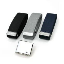 Nike 3-in-1 Web Belt Packs -Wilson Store WebBelt BlackGrayNavy0