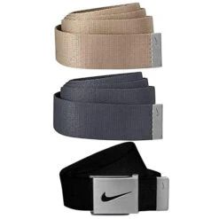 Nike 3-in-1 Web Belt Packs -Wilson Store WebBelt BlackKhakiDarkGray
