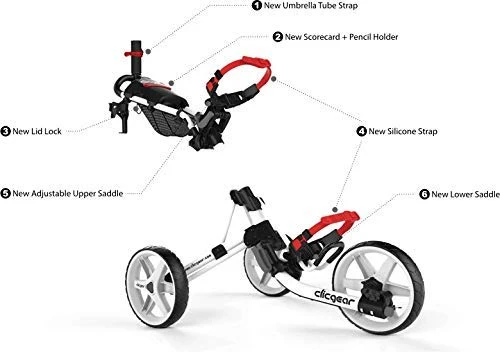 Clicgear Golf 3-Wheel Push Cart Model 4.0 13 Clicgear Golf 3-Wheel Push Cart Model 4.0 - Image 11