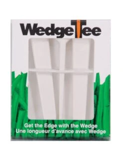 Wedge Tees Golf Tee, Divot Repair & Groove Cleaner Combo 10 Wedge Tees Golf Tee, Divot Repair & Groove Cleaner Combo -Wilson Store White Pack