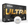 Wilson Ultra Golf Balls - 15 Pack -Wilson Store WilsonUltra 2023 Distance White 0