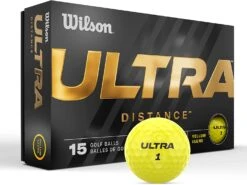 Wilson Ultra Golf Balls - 15 Pack -Wilson Store WilsonUltra 2023 Distance Yellow 0
