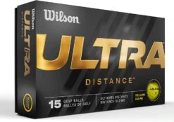 Wilson Ultra Golf Balls - 15 Pack -Wilson Store WilsonUltra 2023 Distance Yellow 2