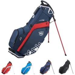 Wilson Staff Golf Feather Lite FL Stand Carry Bags 25 Wilson Staff Golf Feather Lite FL Stand Carry Bags -Wilson Store Wilson Staff Feather Carry Bags