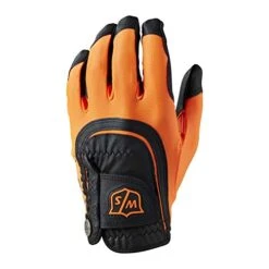 Wilson Staff Fit All Gloves Men's -Wilson Store Wilson Staff Fit All Orange Black 0