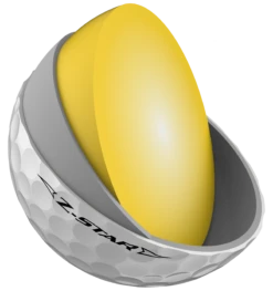 Srixon Z-Star Tour Golf Balls -Wilson Store Z STAR8PureWhite FLIPPEDCORE