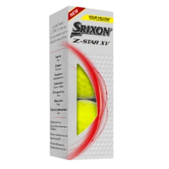 Srixon Z-Star XV Tour Golf Balls -Wilson Store Z STARXV8 Sleeve TourYellow FLIP