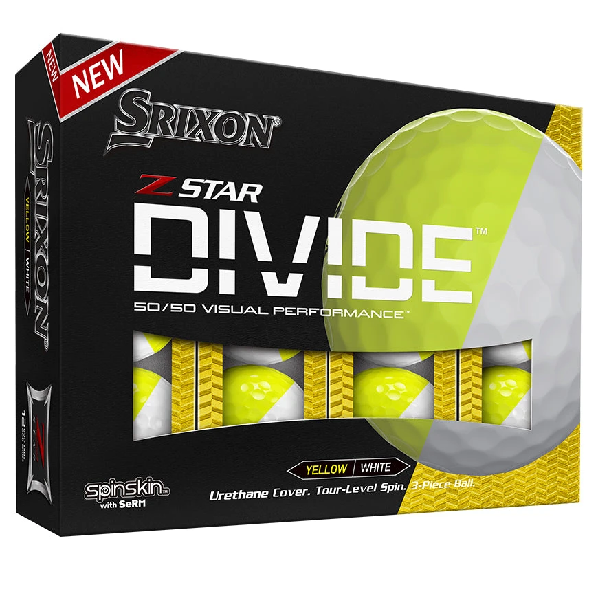 Srixon Z-Star Tour Divide Golf Balls 4 Srixon Z-Star Tour Divide Golf Balls - Image 2