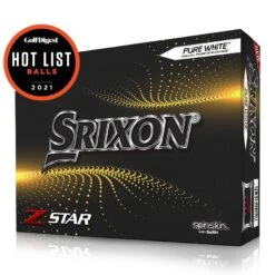 Srixon Z-Star Tour Golf Balls -Wilson Store ZStarWhite0
