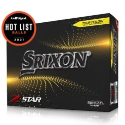 Srixon Z-Star Tour Golf Balls -Wilson Store ZStarYellow0