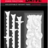 Zero Friction Lock N Drive 3-Prong Golf Tees (3-1/4 Inch, White, Pack Of 18) 2 Zero Friction Lock N Drive 3-Prong Golf Tees (3-1/4 Inch, White, Pack Of 18) -Wilson Store Zero Friction Lock N Drive