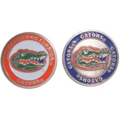NCAA Double Sided Collegiate Golf Ball Marker Coins -Wilson Store florida