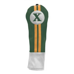 Sahara Retro Vintage #X Fairway Wood Headcovers -Wilson Store green yellow hc fw x