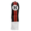 Sahara Retro Vintage Hybrid Headcovers -Wilson Store hy hc black red