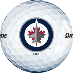 Bridgestone E6 NHL Licensed Golf Balls - 8 Teams Available -Wilson Store nhl ball winnipeg jets