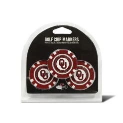 Team Golf NCAA Magnetic Poker Chip Ball Markers -Wilson Store oklahoma 3 pack